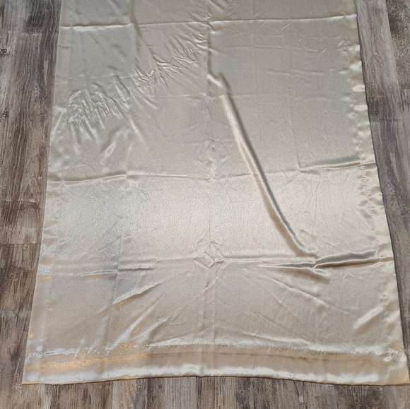 Croscill Satin Champagne Curtain Panels (Set Of 2)-40x82" each - Picture 12 of 12